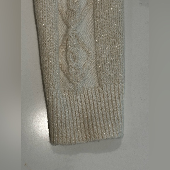 Crewcuts - JCrew- Ivory Knit Sweater - Kids (Girls) Size XL (12-14) - Picture 4 of 8